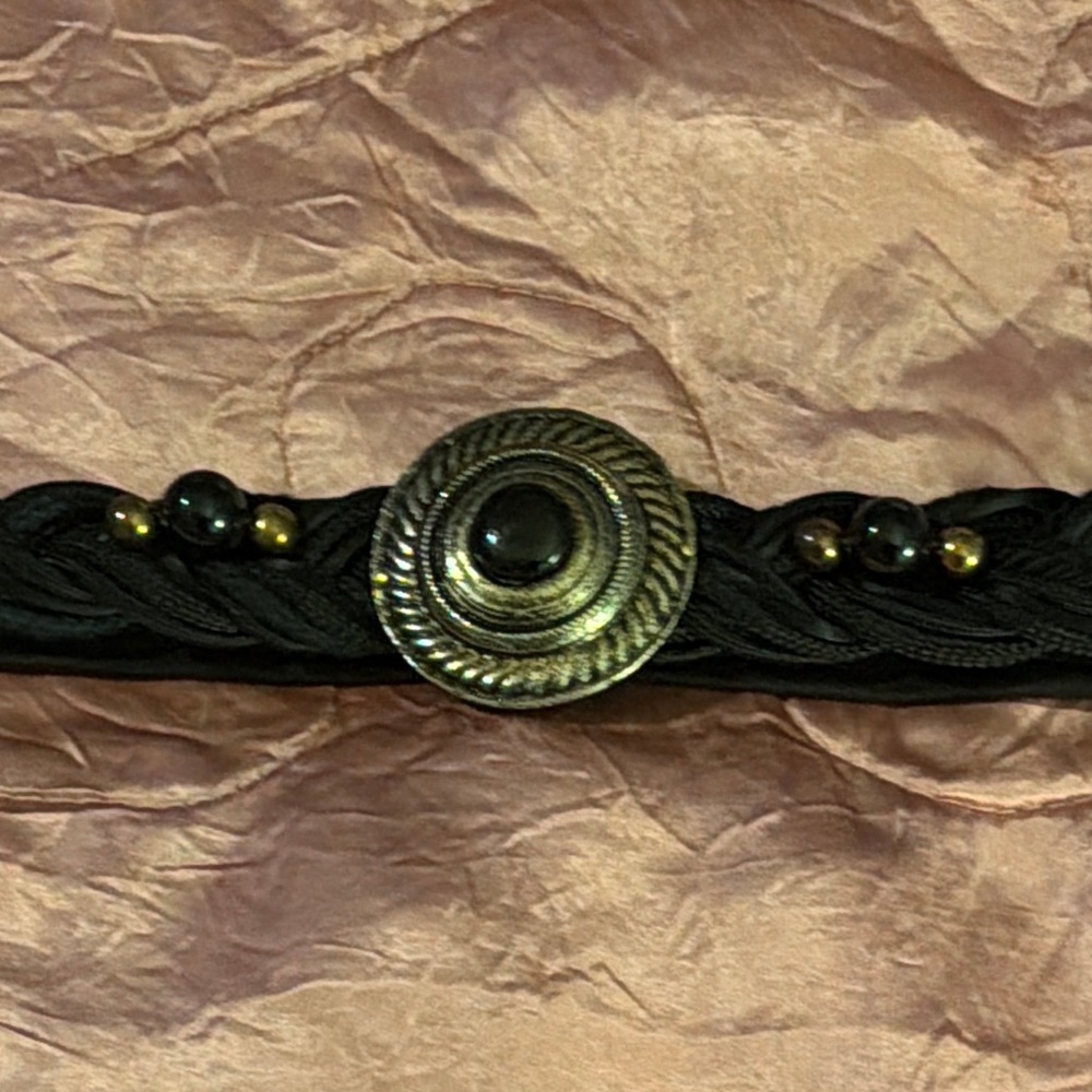 VINTAGE Carolyn Tanne Braided Belt - Picture 4 of 6